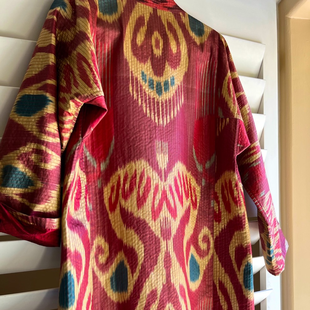 100% Silk jacket HANDMADE!